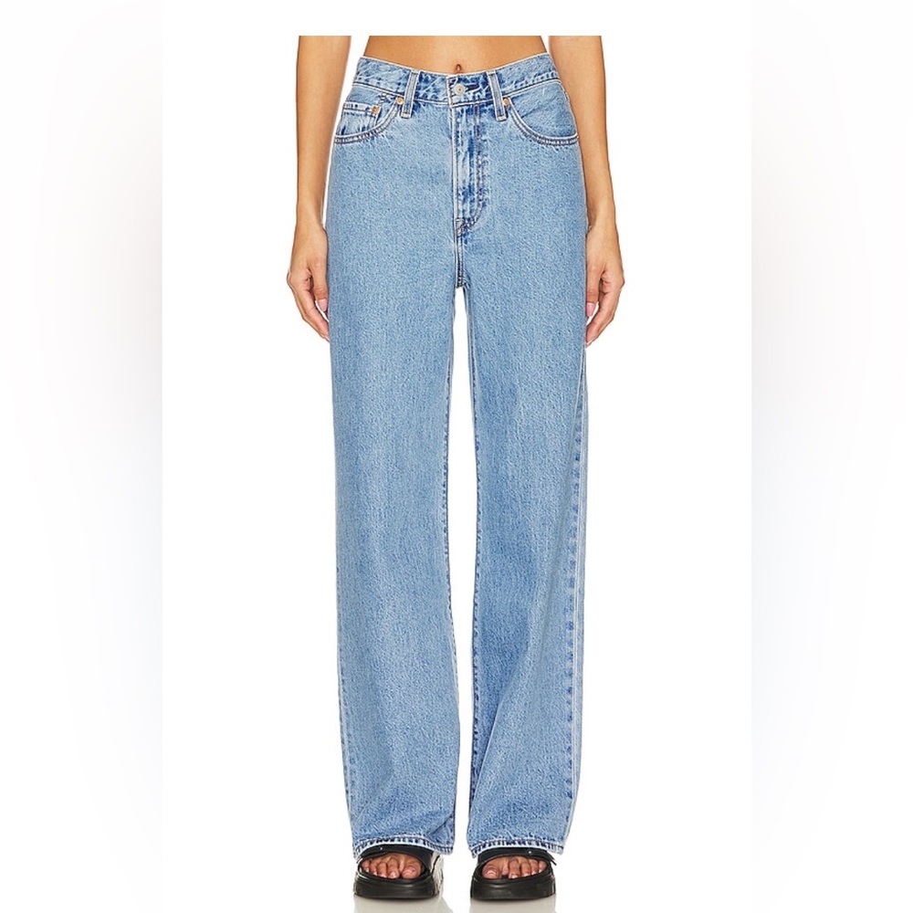 Ribcage Wide Leg in Splash Zone Levi Jeans